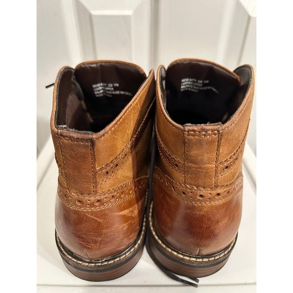 Nunn Bush Brown Leather Dress Boots Men\'s 11 Brogue main image 4
